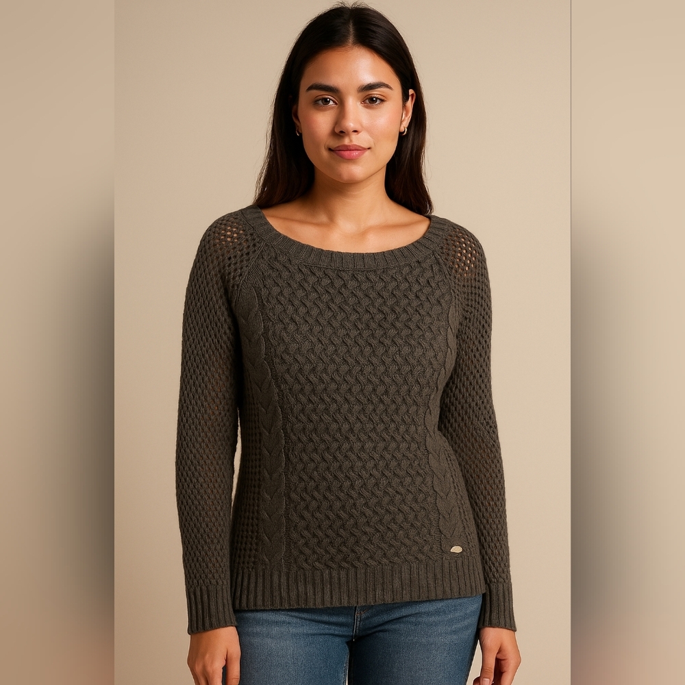 Guess Dark Gray Knit Sweater